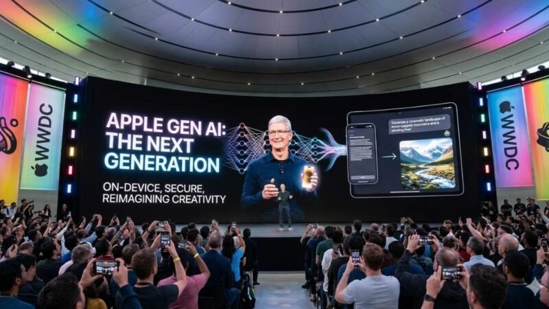 Apple’s Gen AI Bet: WWDC Unveils New Strategy