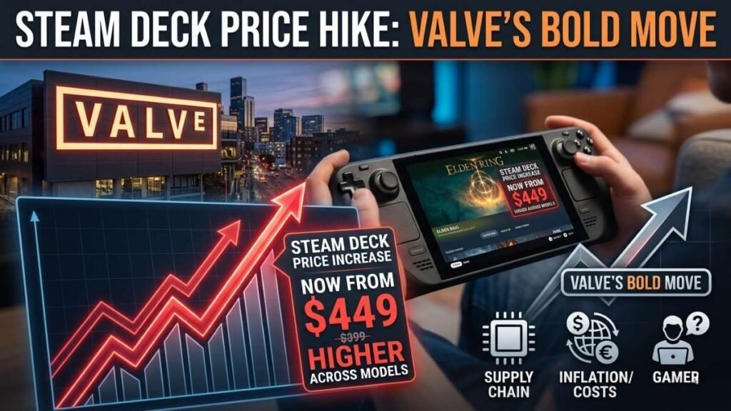 Steam Deck Price Increase