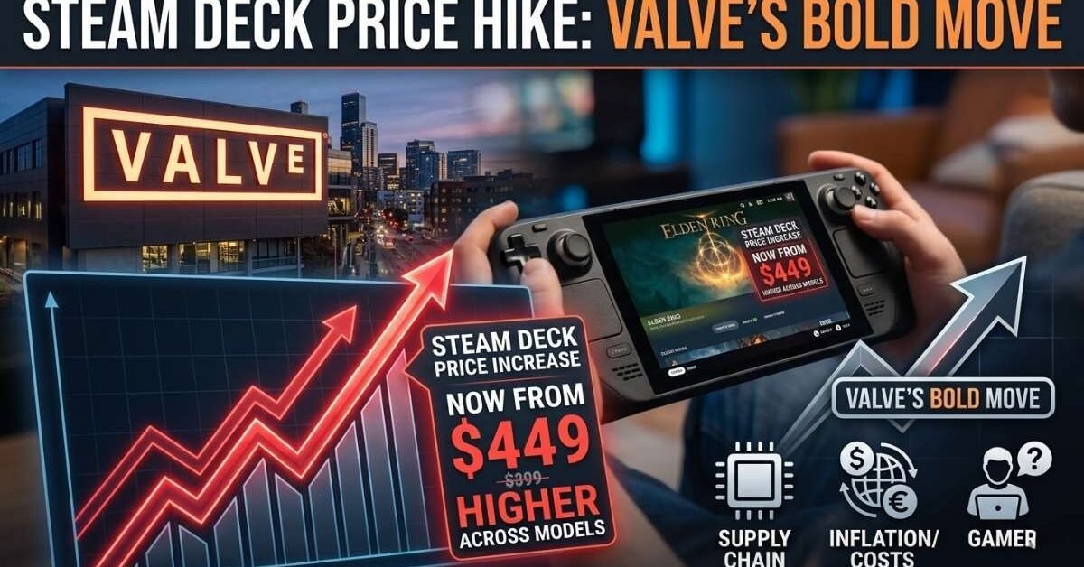 Steam Deck Price Increase