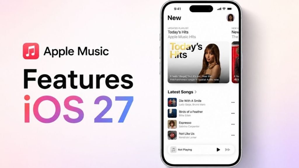Apple Music features iOS 27