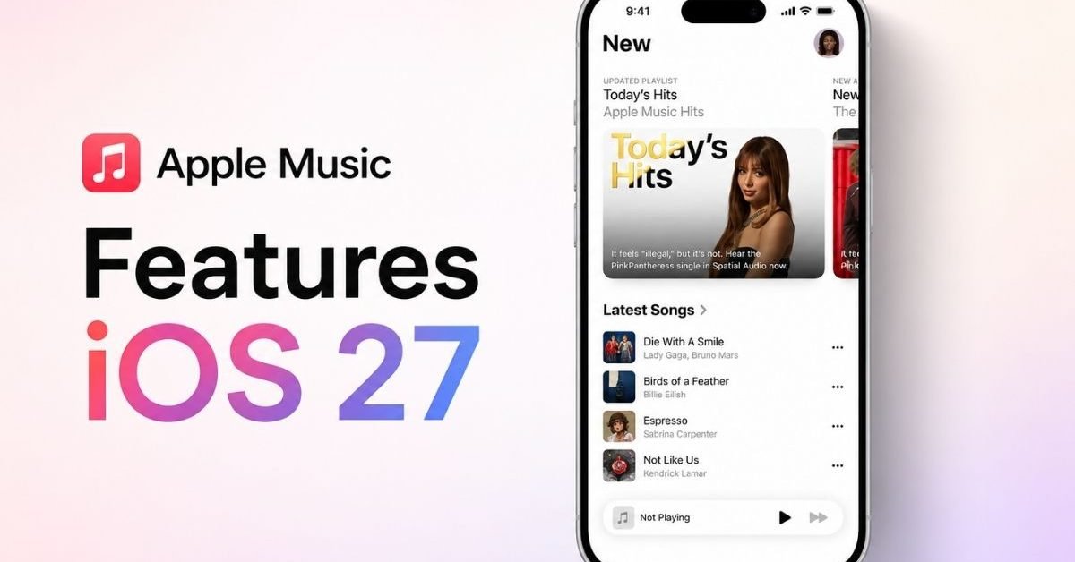 Apple Music features iOS 27