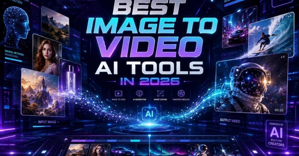 Best Image to Video AI Tools in 2026 (Tested and Compared)